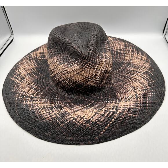 Freya Women\'s CATNIP Straw Hat Hand Crafted in Ecuador Size Large UPF 50+